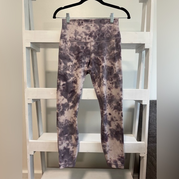 Lululemon Align High-Rise Pant 25” Tie-Dye Purple/Grey – Size 6 Women’s - Picture 1 of 3